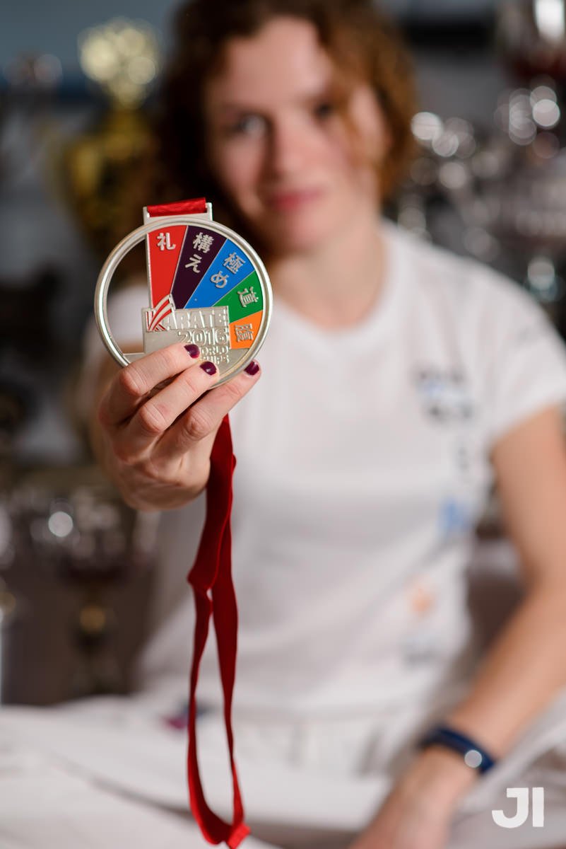 Medalla internacional de karate