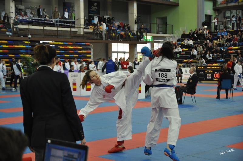 Cristina Ferrer en el campeonato nacional de 2016